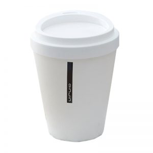Coffee Cup Dustbin Big-white