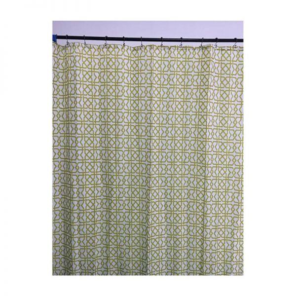 Polyester Shower Curtain Light Square