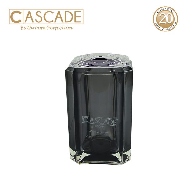 Cascade Sevilla Toothbrush Holder-Black - Image 2