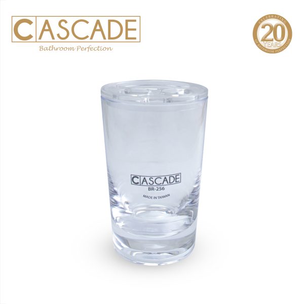 Cascade Wanaka Toothbrush Holder Clear