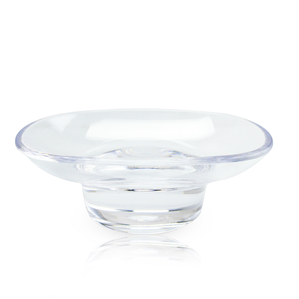 Cascade Wanaka Soap Dish -Clear - Image 2