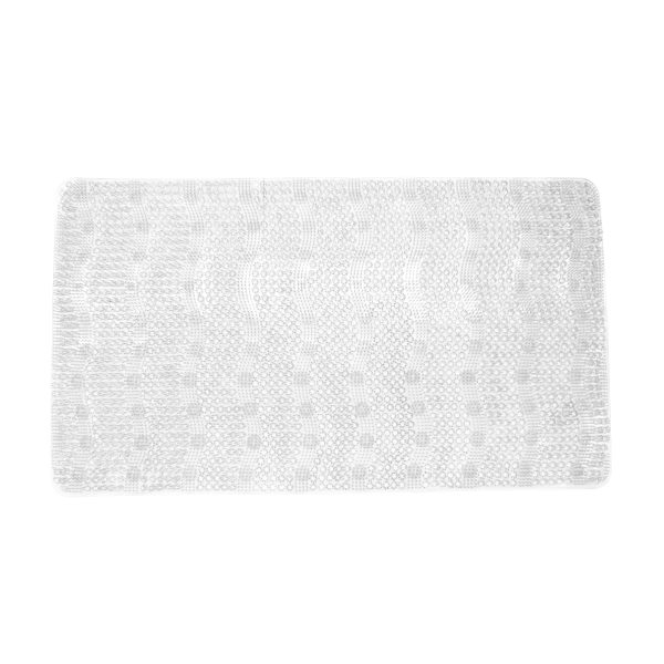 Cascade Rectangular Bath Mat w/ Grass Design