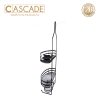 Cascade 2 Layer Shower Caddy-Powder Coating Black - Image 3