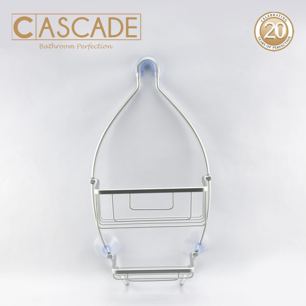 Cascade 2 Layer Aluminum Shower Caddy