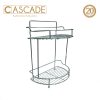 Cascade Chrome Plated 2 Layer Oval Rack