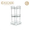 Cascade Chrome Plated 3 Layer Corner Rack