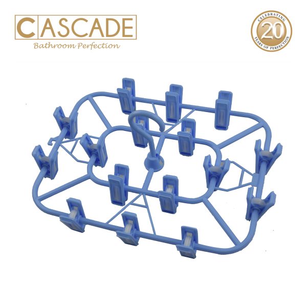 Cascade Square Hanger with 16 Clips - Image 8