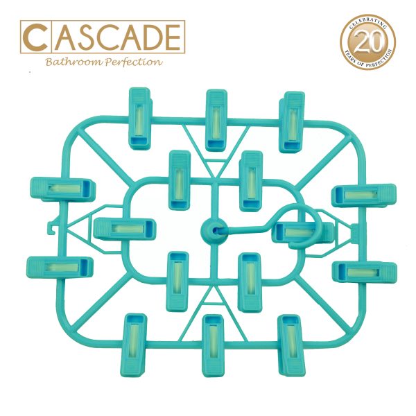 Cascade Square Hanger with 16 Clips - Image 4