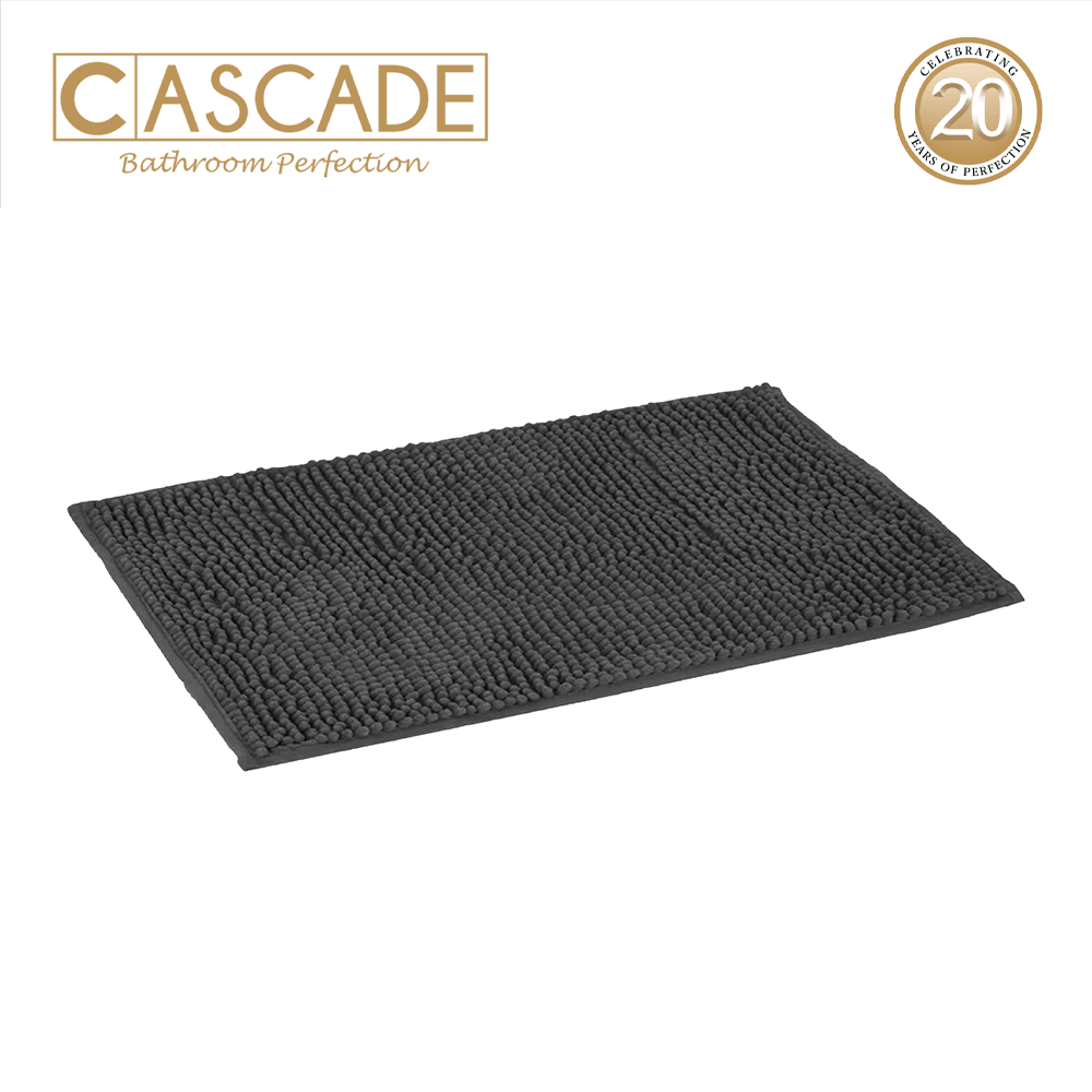 Cascade Bathmat Chenille 40X60A Gray