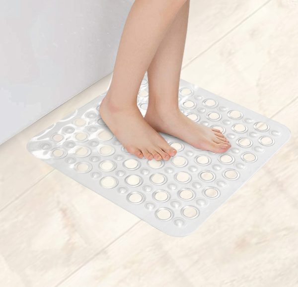 Cascade Square Anti-slip Bath Mat