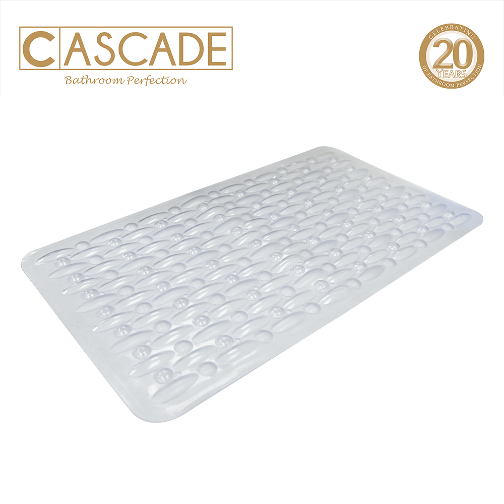 Cascade Rectangular Anti-slip Bath Mat