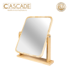Cascade Wooden Rectangular Vanity Mirror