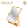 Cascade Wooden Rectangular Vanity Mirror - Image 2