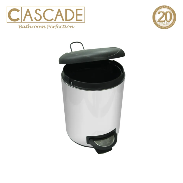 Cascade Stainless Steel Step Bin (Polished) - Image 4