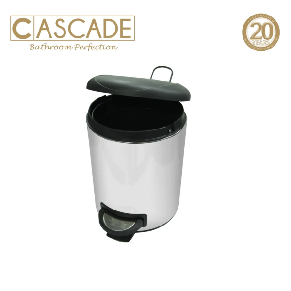 Cascade Stainless Steel Step Bin (Polished) - Image 3