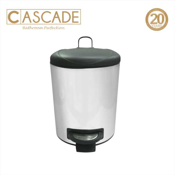 Cascade Stainless Steel Step Bin (Polished) - Image 2