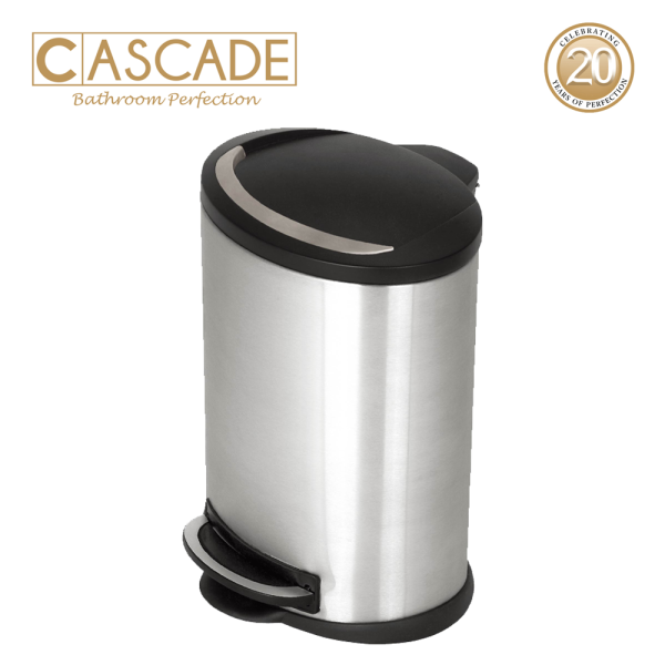 Cascade 12 Liter Oval Step Bin