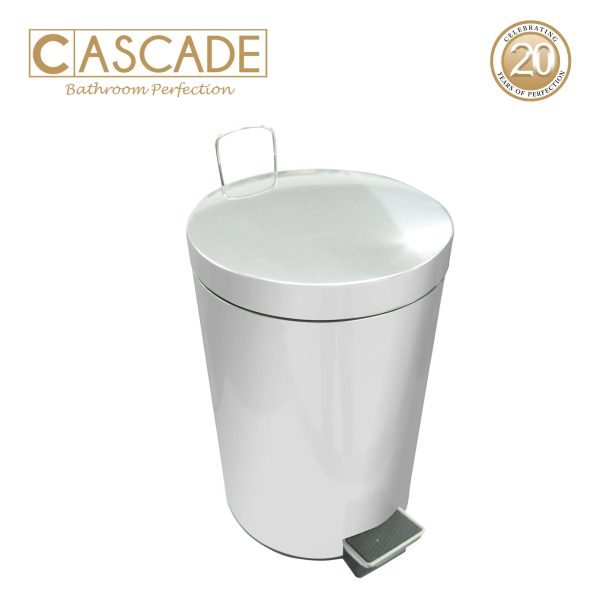 Cascade Stainless Steel Step Bin - Image 4