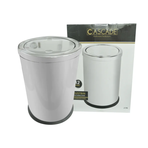 Cascade Dustbin with Swing Cover - Image 5