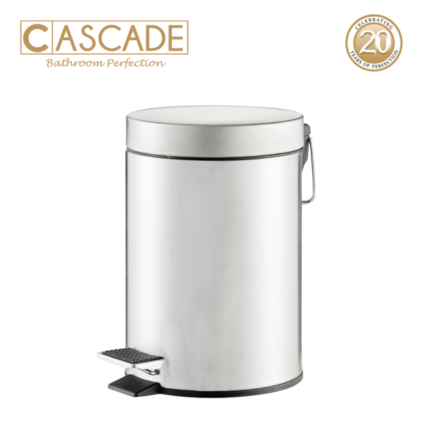 Cascade Stainless Steel Step Bin - Image 3