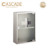 Cascade Rectangular Stainless Steel First Aid Cabinet