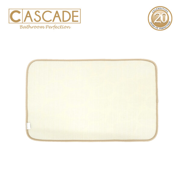 Cascade Leaf Bath Mat with Memory Foam - Image 4