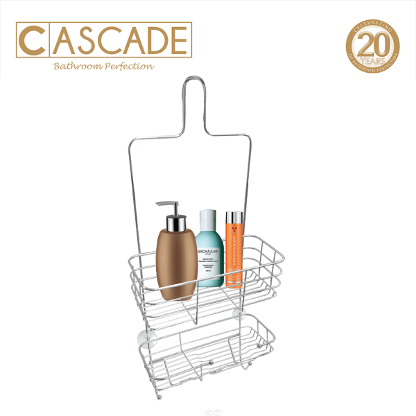 Cascade 2 Layer Stainless Steel Shower Caddy