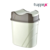 Cascade Download Dustbin White, Grey, & Cream - Image 4