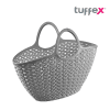 Cascade Knit Design Small Bag 22 Liters White, Grey, & Cappuccino