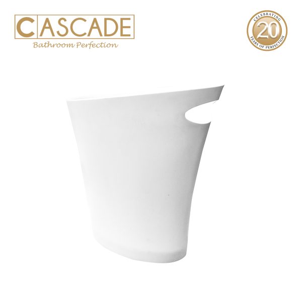 Cascade Oval Bin with Handle 6 Liters