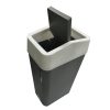 Cascade Rectangular Bin with Swing Cover 8 Liters - Image 3