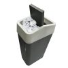Cascade Rectangular Bin with Swing Cover 8 Liters - Image 5