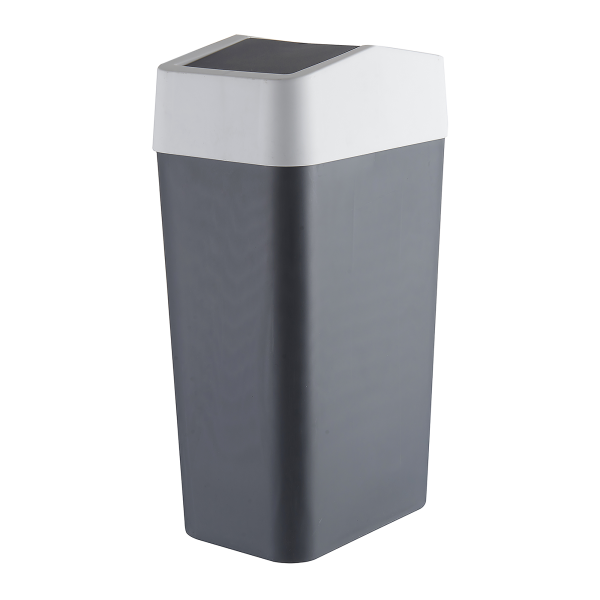 Cascade Rectangular Bin with Swing Cover 8 Liters - Image 2