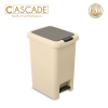 Cascade Waste Bin with Dual Lid Opening - Image 2