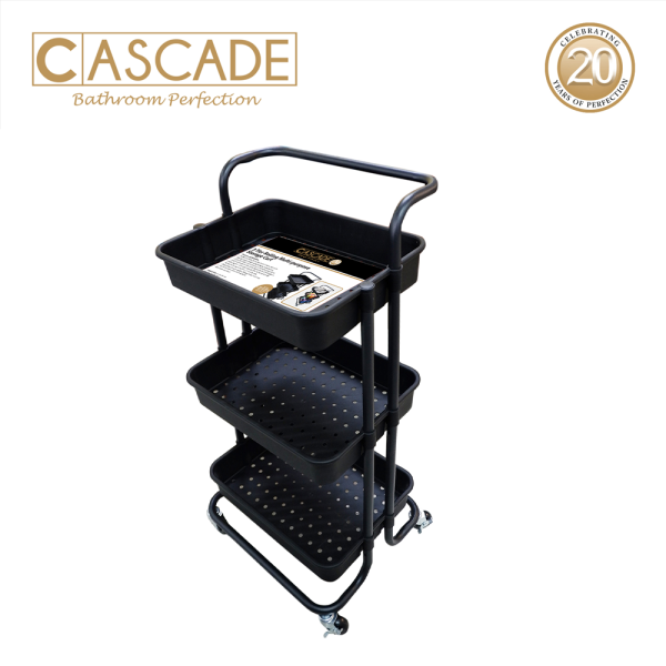 Cascade 3 Tier Rolling Multi-purpose Storage Cart