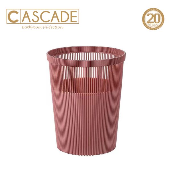 Cascade Stripe Hollow Trash Can 8.5 Liters