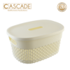 Cascade Small Weave basket with Lid 5.5 Liters