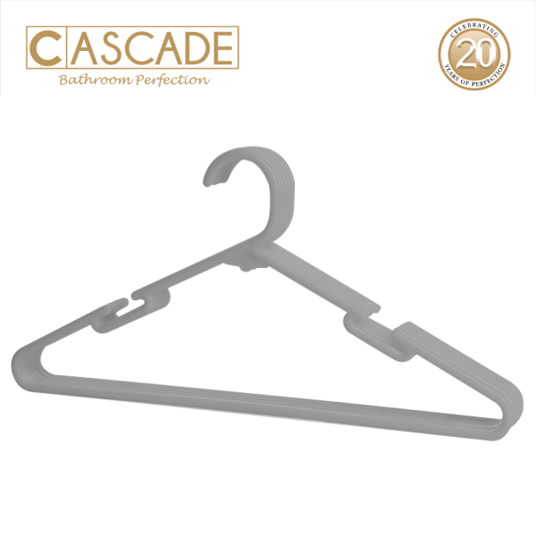 Cascade 6 Piece Plastic Hanger