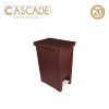 Cascade Matte Pedal Bin Brown - Image 2