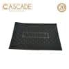 Cascade Rubber Backed PE Doormat without Border (Scallop Doormat)