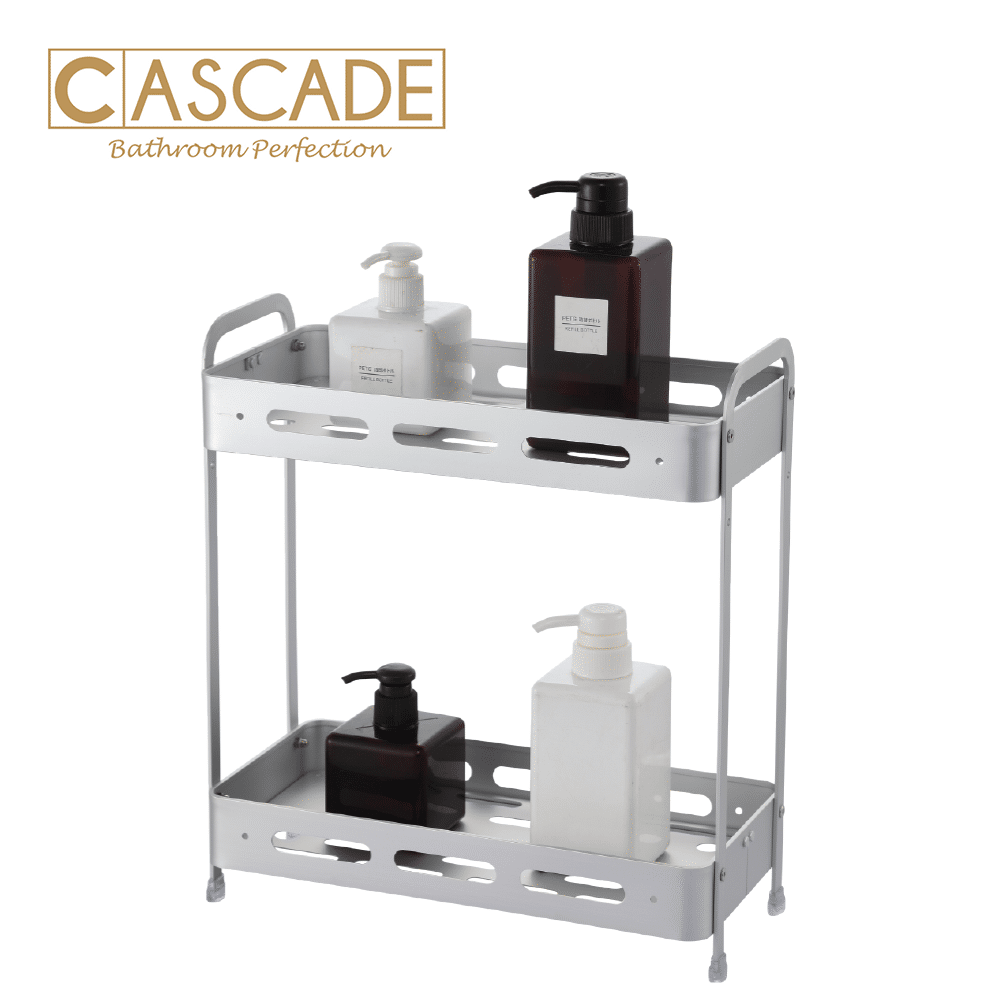 CASCADE 2L ALUM RECT STORAGE RACK SILVER