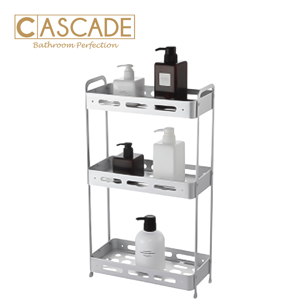 CASCADE 3L ALUM RECT STORAGE RACK SILVER