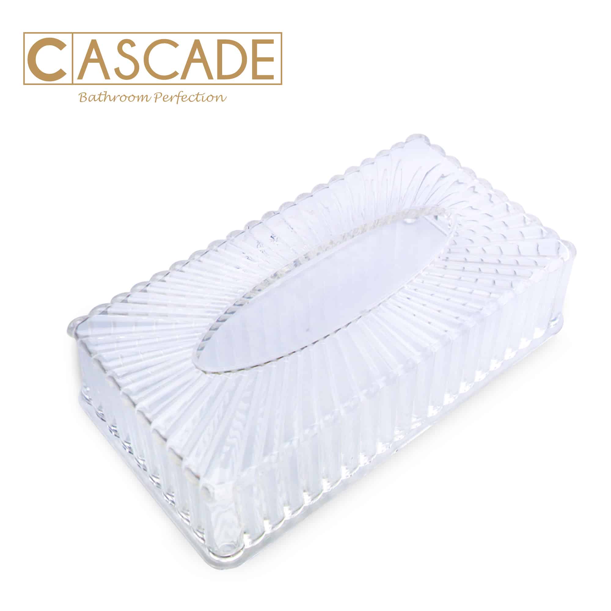 CASCADE (BA029C) ACRYLIC TISSUE BOX