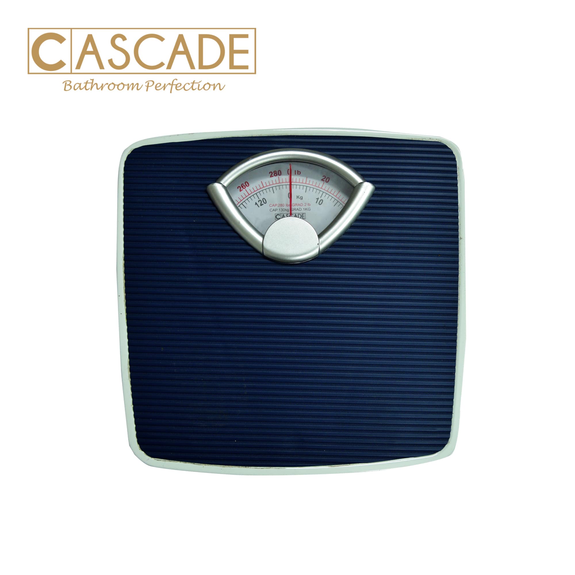 CASCADE BATHROOM SCALE BLUE