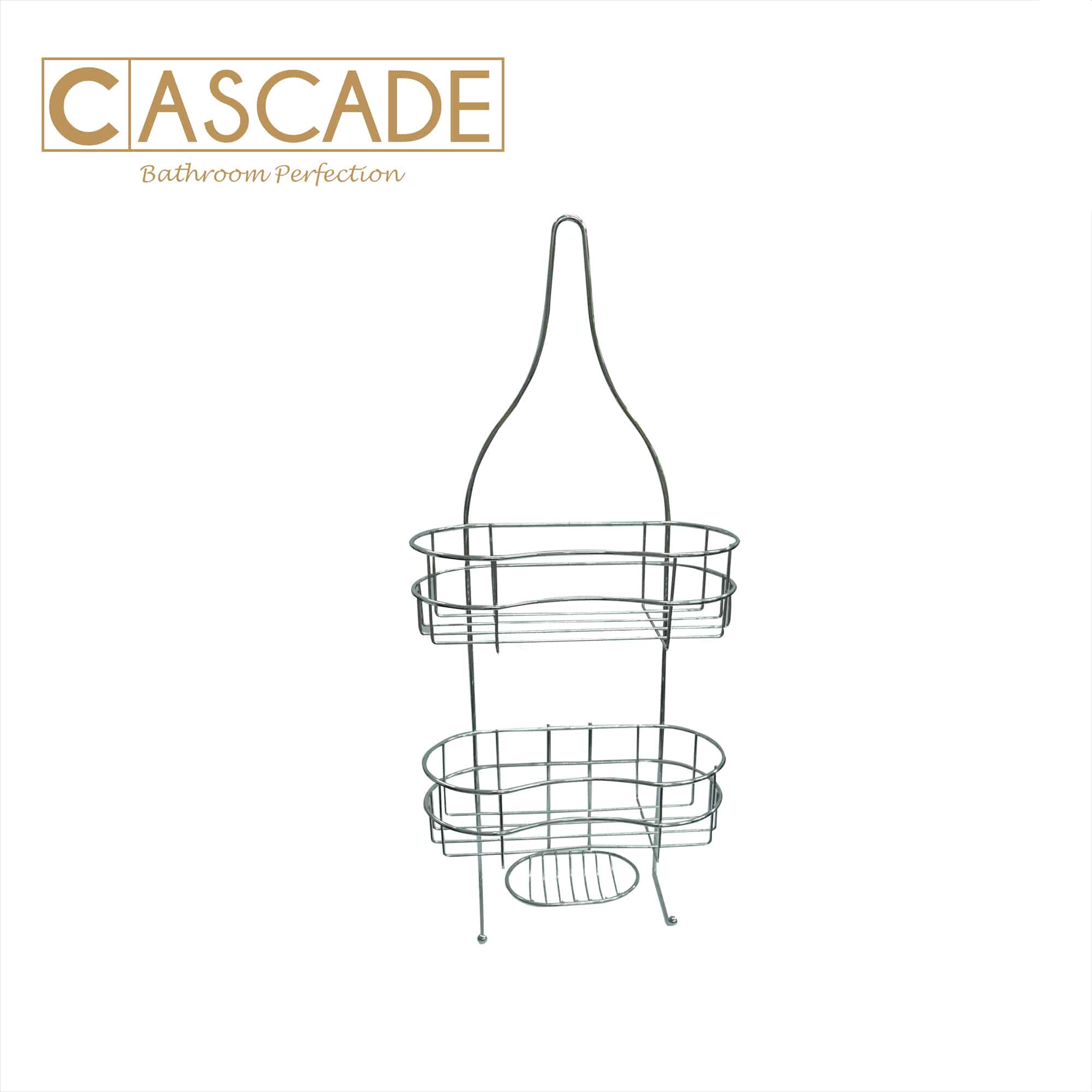 CASCADE 2 LAYER SHOWER CADDY