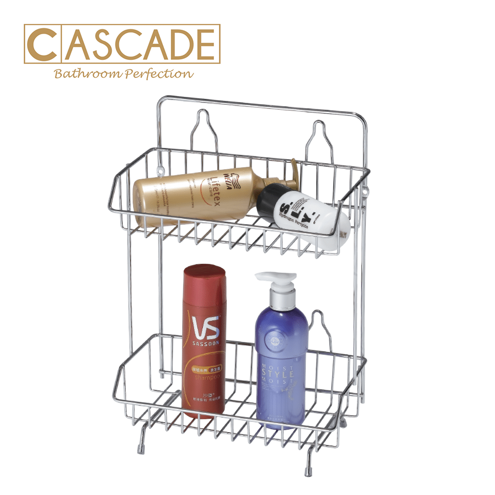 CASCADE 2-LAYER SHOWER CADDY 5KG