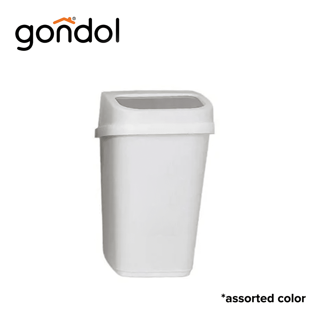 GONDOL VINTO TRASH BIN 5 LITERS ASSTD COLOR
