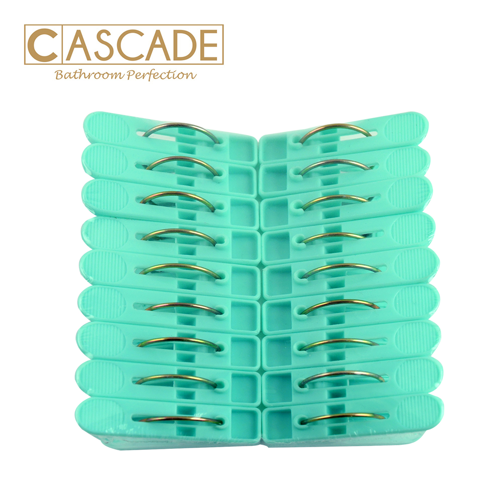 CASCADE SMALL CLIP 18PCS/SET (GREEN)