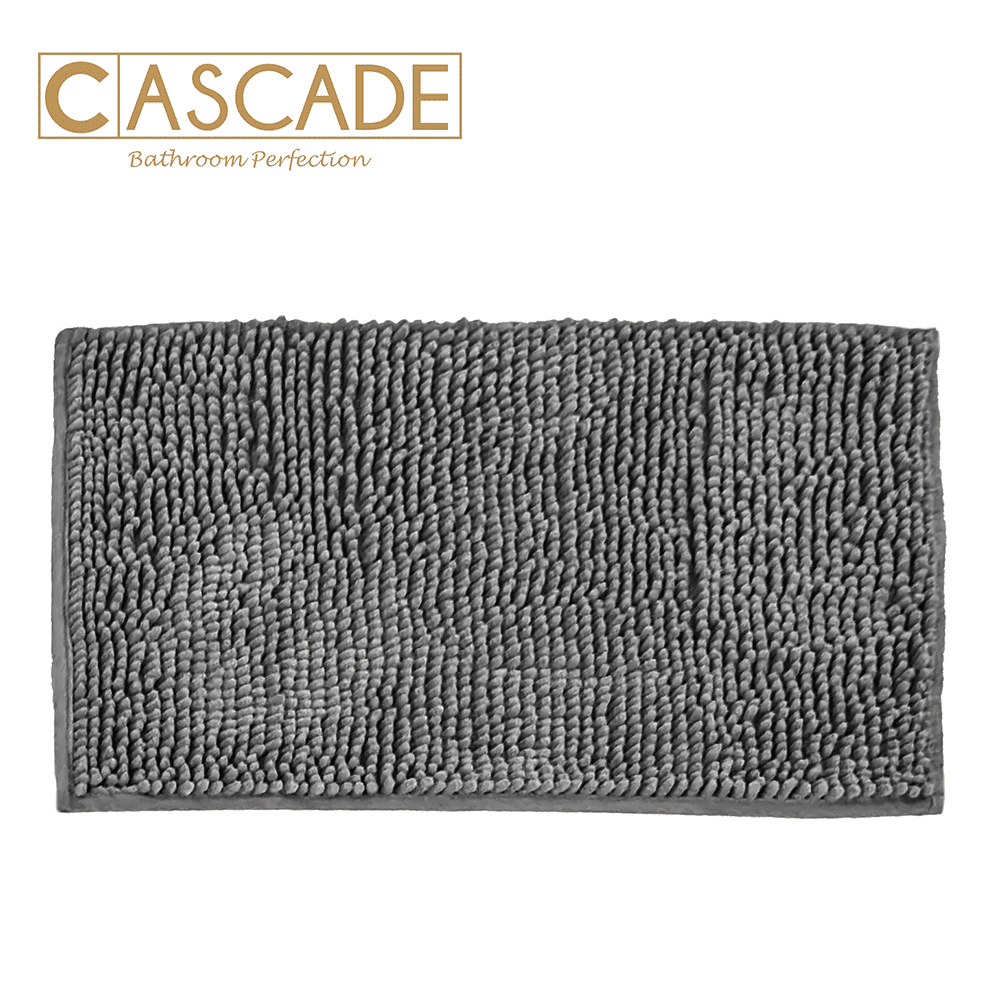 CASCADE BATHMAT CHENILLE 40X60A GRAY