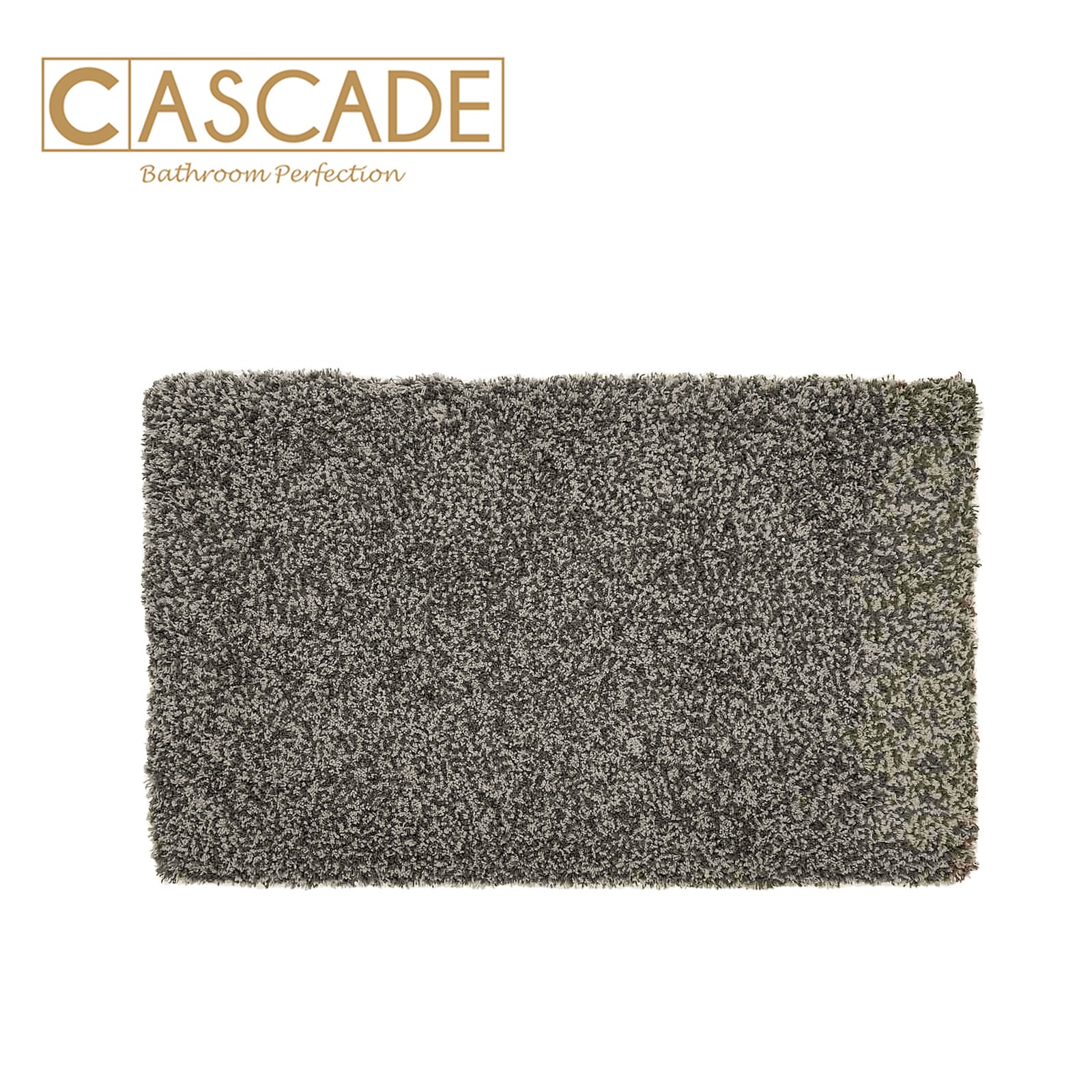 CASCADE BATHMAT SHAGGY 45X75D GRAY